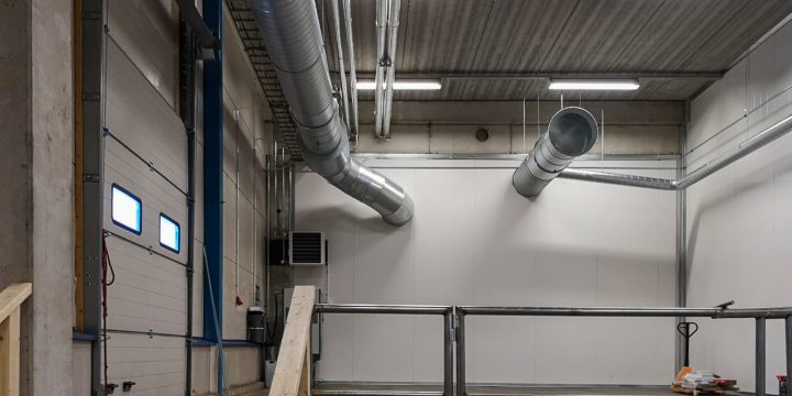 teollisuusrakentamista