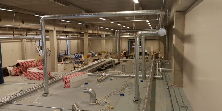 teollisuusrakentamista